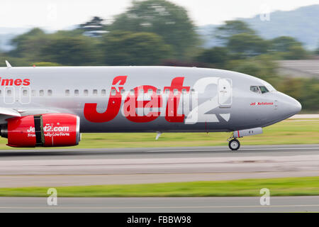 Jet2 compagnia aerea low cost carrier aeromobile Foto Stock