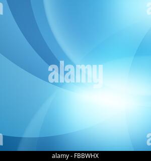 Abstract Blue vettore onde sfondo. Illustrazione Vettoriale Illustrazione Vettoriale