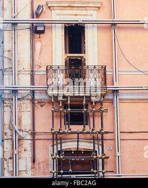 La ricostruzione dopo il terremoto a L'Aquila Abruzzo Italia Europa Foto Stock