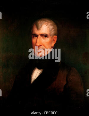 William Henry Harrison, ritratto del nono Presidente degli Stati Uniti da James Lambdin, 1835 Foto Stock