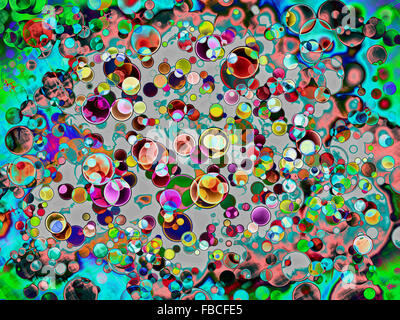 Vacanza multicolore a macchie abstract background. Foto Stock