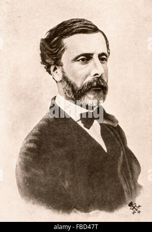 Agostino Bersani ( Milano 19 Ottobre 1812 - Roma, 30 Aprile1886 ) Foto Stock