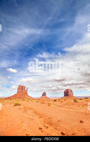 Immagine della Monument Valley, Stati Uniti d'America. Foto Stock