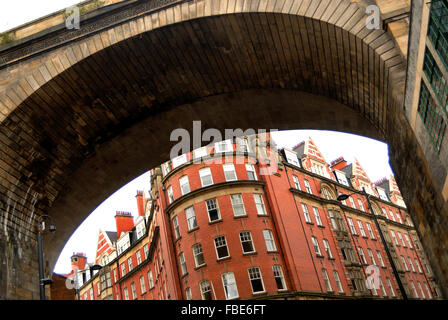 Dean Street viadotto, Newcastle upon Tyne Foto Stock