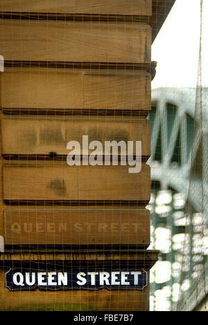 Queen Street, Newcastle upon Tyne Foto Stock