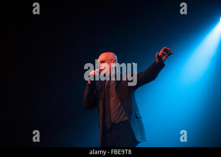 Enrico Ruggeri in concerto,Milano,2014 Foto Stock