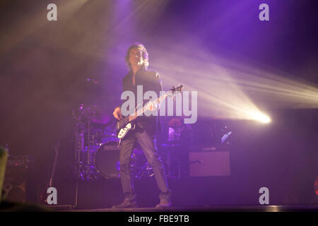 Fabrizio Palermo,Enrico Ruggeri in concerto,MILANO 2014 Foto Stock