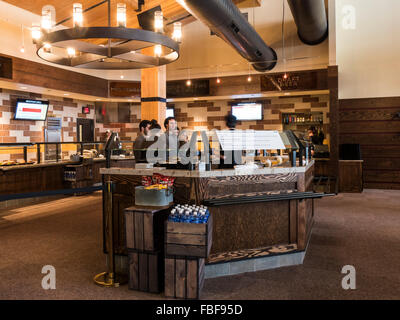 I minatori Camp Ristorante, Park City Ski Resort, Park City, Utah. Foto Stock