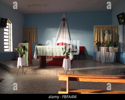 Cappella di Nossa Senhora das graças, chiesa,Chapada dos Veadeiros,Alto Paraiso de Goias Foto Stock