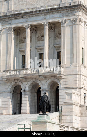 Casa di stato di Providence, Rhode Island, STATI UNITI D'AMERICA Foto Stock