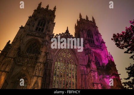 York Minster, North Yorkshire, Inghilterra, Regno Unito Foto Stock