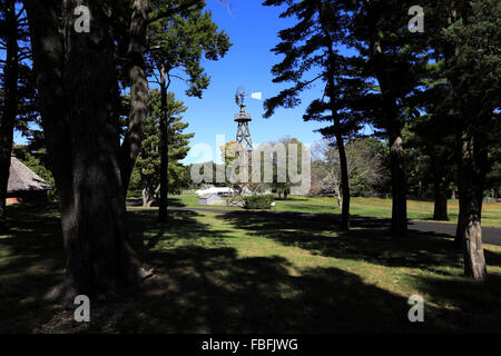 Motivi del Sagamore Hill historic site home del presidente Theodore Roosevelt Oyster Bay Long Island New York Foto Stock