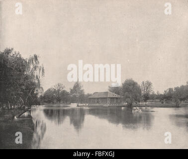 Forest Park, St. Louis, Missouri, antica stampa 1895 Foto Stock