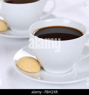Il caffè caldo bevande bevanda nella tazza di caffè Espresso Arabica Foto Stock