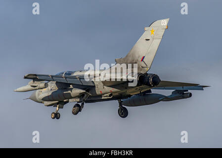 Il Tornado GR4 ZA472 031 Marham Raf Valley Anglesey North Wales UK Foto Stock