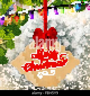 Le palle di Natale. EPS 10 Illustrazione Vettoriale