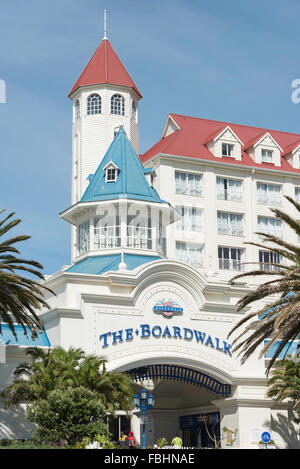 Ingresso al Boardwalk Casino & Entertainment Complex, Summerstrand, Port Elizabeth, Eastern Cape Province, Sud Africa Foto Stock