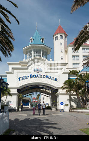 Ingresso al Boardwalk Casino & Entertainment Complex, Summerstrand, Port Elizabeth, Eastern Cape Province, Sud Africa Foto Stock