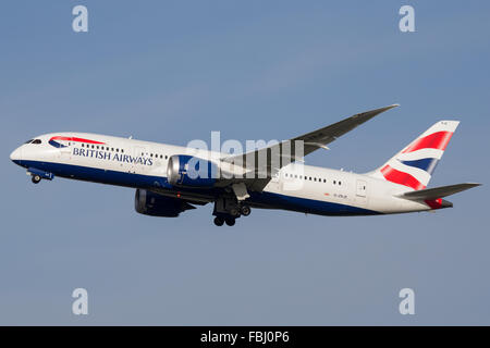 British Airways Boeing 787 Dreamliner Foto Stock