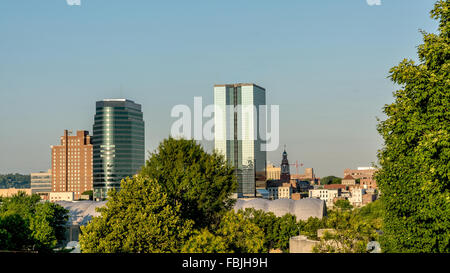 Alto edificio nella città di Knoxville Tennessee Foto Stock