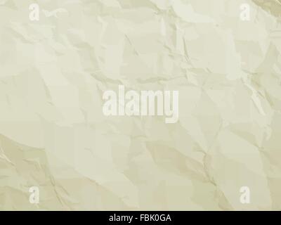 Elegante textured vecchia carta pieghe e macchie. EPS 8 Illustrazione Vettoriale