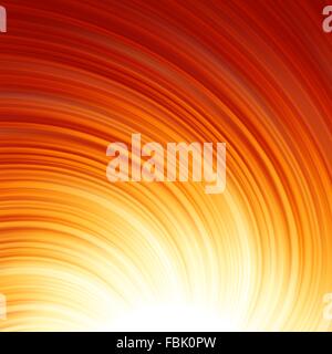 Abstract glow Twist con flusso d'oro. EPS 8 Illustrazione Vettoriale