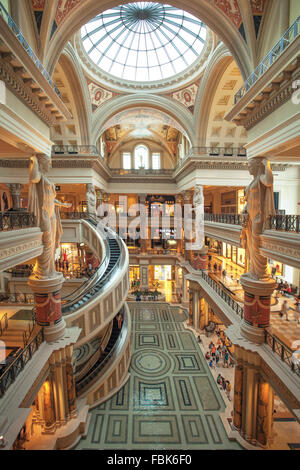 Il Forum shopping mall a Cesari Palace Hotel e Casino di Las Vegas Foto Stock