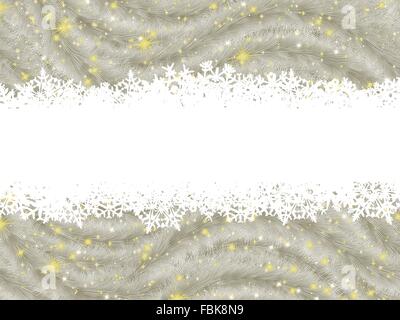 Sfondo di natale con copyspace. EPS 8 Illustrazione Vettoriale