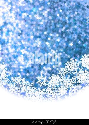 Abstract inverno sfondo con copyspace. EPS 8 Illustrazione Vettoriale