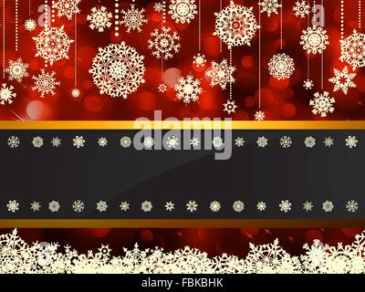 Bellissimo e nuovo anno e chritsmas. EPS 8 Illustrazione Vettoriale