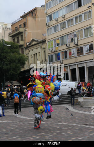 Monastiraki e Atene Mercato delle Pulci Foto Stock