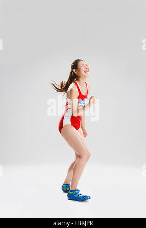 Giapponese atleta femminile Foto Stock