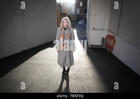 Aurora Aksnes, fase di nome AURORA, cantautrice dalla Norvegia fotografato in London, England, Regno Unito Foto Stock