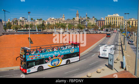 Double-decker City sightseeing bus Foto Stock