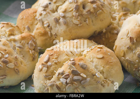 Gruppo di sano ciambelle fatte in casa Foto Stock