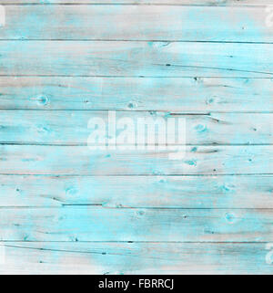 Vecchio rustico sfondo tavoloni in turchese, menta e colori beige con graffi testurizzata e antichi incrinato vernice per scrapbooki Foto Stock