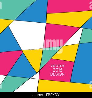 Abstract sfondo geometrico. Illustrazione Vettoriale