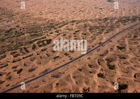 Ordos Città della Mongolia Interna Regione Autonoma della Cina Foto Stock