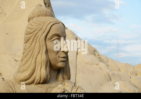 Lappeenranta, Sandcastle Festival. Lappeenranta. Della Karelia del Sud. La Finlandia. Europa Foto Stock