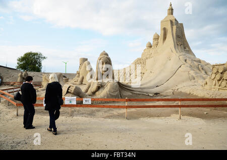 Lappeenranta, Sandcastle Festival. Lappeenranta. Della Karelia del Sud. La Finlandia. Europa Foto Stock