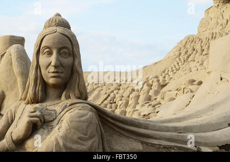 Lappeenranta, Sandcastle Festival. Lappeenranta. Della Karelia del Sud. La Finlandia. Europa Foto Stock