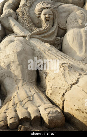 Lappeenranta, Sandcastle Festival. Lappeenranta. Della Karelia del Sud. La Finlandia. Europa Foto Stock