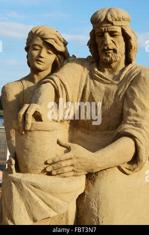 Lappeenranta, Sandcastle Festival. Lappeenranta. Della Karelia del Sud. La Finlandia. Europa Foto Stock