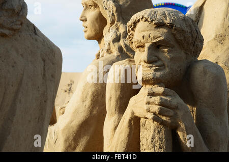 Lappeenranta, Sandcastle Festival. Lappeenranta. Della Karelia del Sud. La Finlandia. Europa Foto Stock