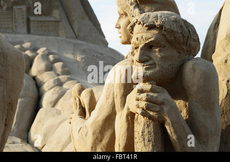 Lappeenranta, Sandcastle Festival. Lappeenranta. Della Karelia del Sud. La Finlandia. Europa Foto Stock