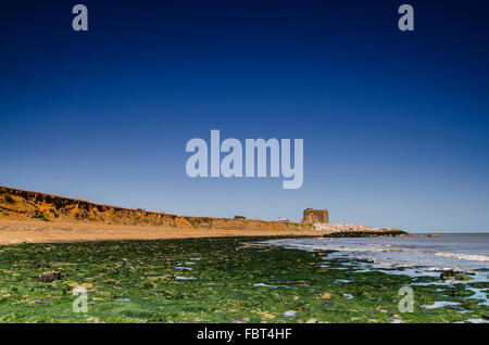 Martello Tower, East Lane, Bawdsey, Suffolk. Foto Stock