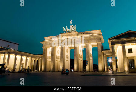 Berlin Brandenburg Gate 1 Foto Stock