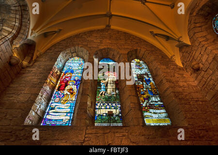 Interno, Dornoch Cathedral, Sutherland, Highlands, Scotland, Regno Unito Foto Stock