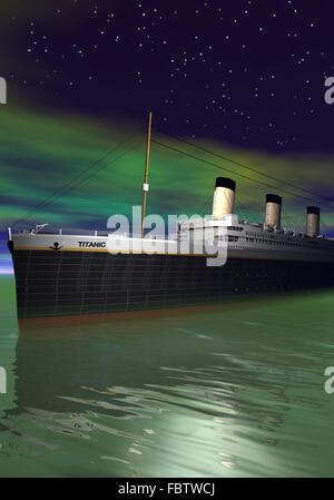 Titanic Foto Stock