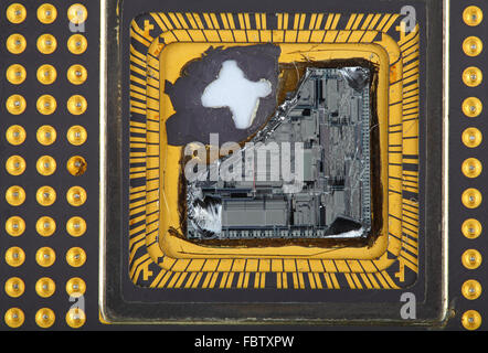 Rotture di unità centrale di elaborazione Foto Stock